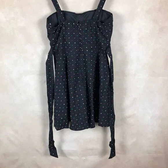 HEART SOUL Colorful Polka Dot Cotton Dress NWT L - Picture 15 of 15